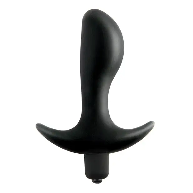 Anal Fantasy Collection Vibrating Perfect Plug - Black - Anal Products