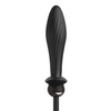 Anal Fantasy Elite Collection Auto Throb Inflatable Vibrating Plug - Black - Anal Products