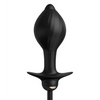 Anal Fantasy Elite Collection Auto Throb Inflatable Vibrating Plug - Black - Anal Products