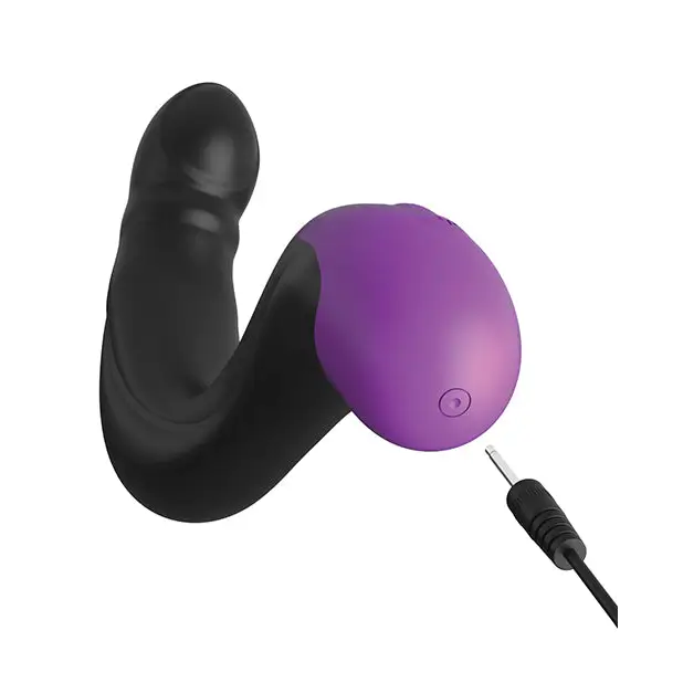 Anal Fantasy Elite Collection Hyper Pulse P Spot Massager - Black - Anal Products