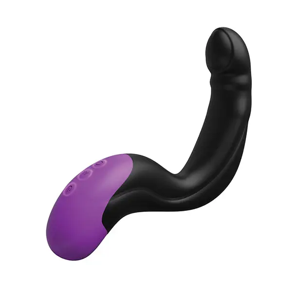 Anal Fantasy Elite Collection Hyper Pulse P Spot Massager - Black - Anal Products