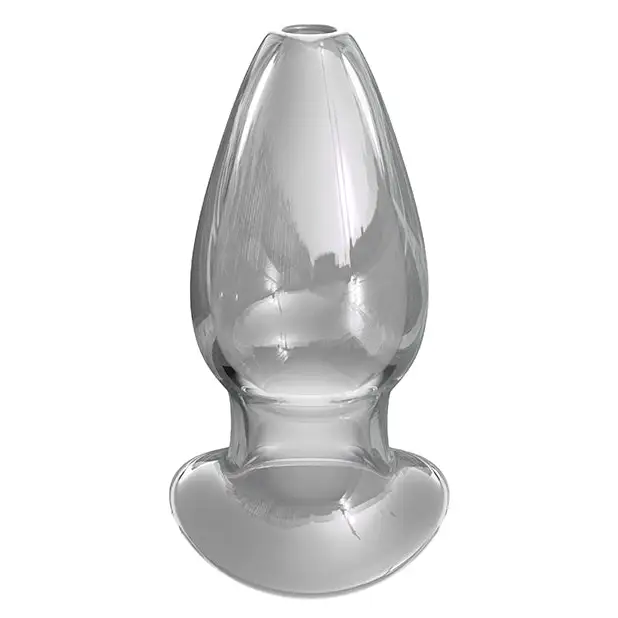 Anal Fantasy Elite Collection Mega Anal Glass Gaper - Clear - Anal Products