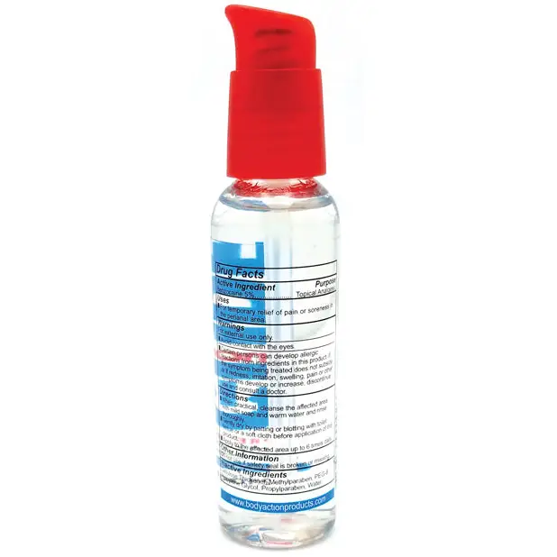 Anal Glide Extra Anal Lubricant & Desensitizer - 2 oz Pump Bottle - Lubricants