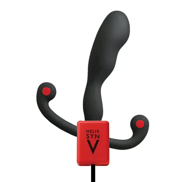Aneros Helix Syn V Prostate Massager- Black - Anal Products