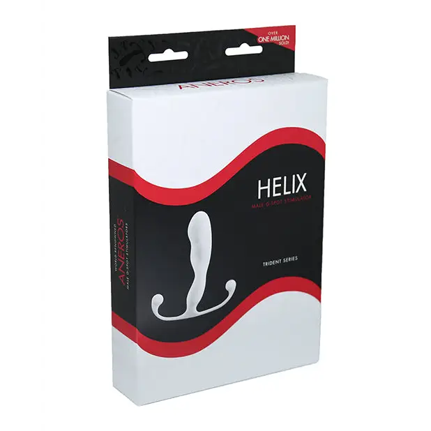 Aneros Helix Trident Series Prostate Stimulator - White - Anal Products