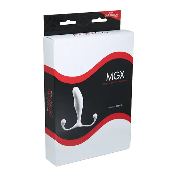 Aneros MGX Trident Series Prostate Stimulator - Black - Anal Products