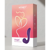 Angel Triple Tease G-Spot Stimulator - 3 Function Purple - Vibrators