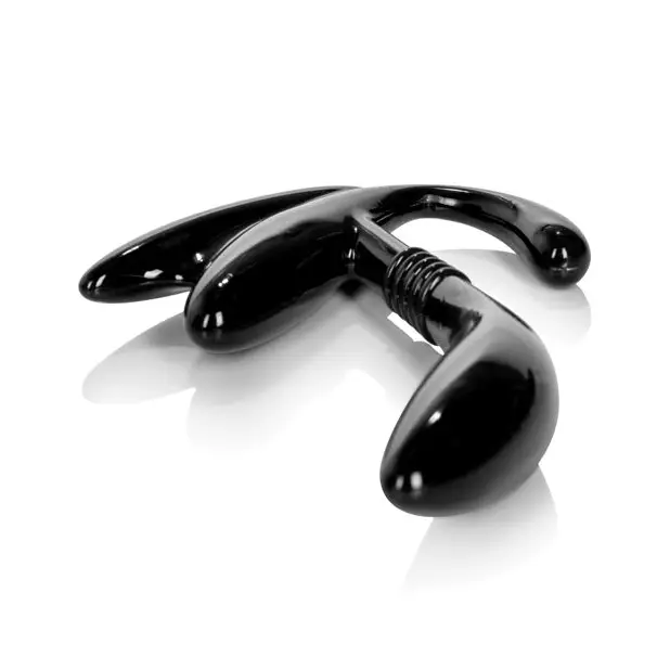 Apollo Curved Prostate Probe - Black - Anal Products