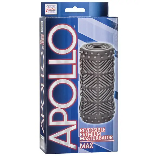 Apollo Max Reversible Premium Masturbator - Grey - Dolls & Masturbators