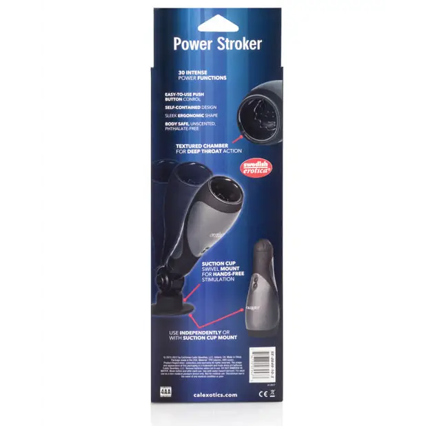 Apollo Power Stroker - Black - Dolls & Masturbators