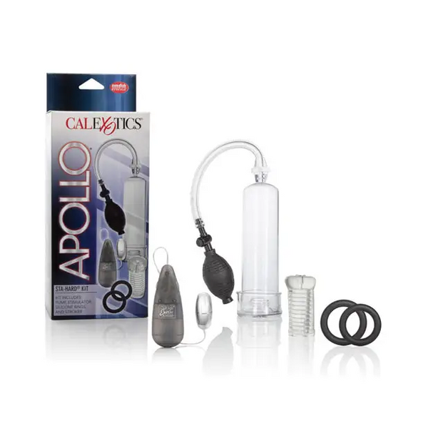 Apollo Sta-Hard Kit - Clear - Penis Enhancement