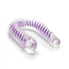 Art Deco AC/DC Double Dong - Clear - Dongs & Dildos