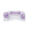 Art Deco AC/DC Double Dong - Clear - Dongs & Dildos