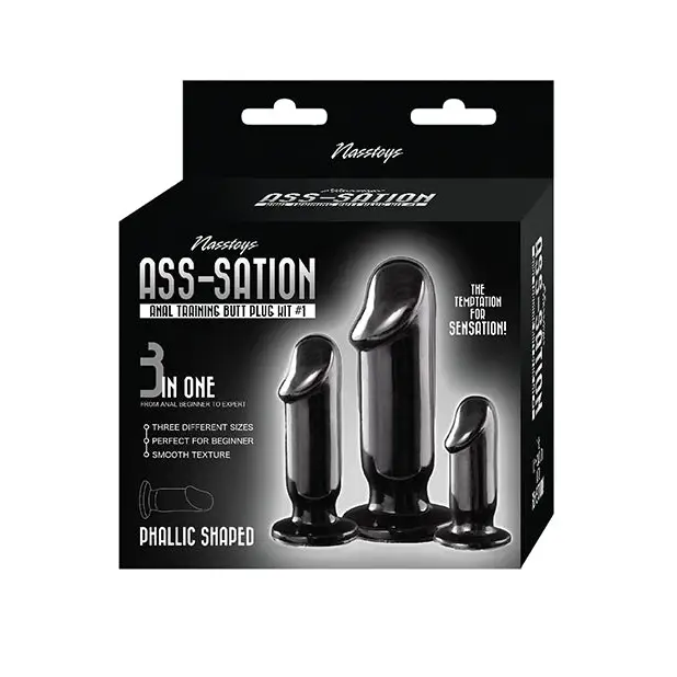 Ass-sation Kit #1 - Black - Anal Products