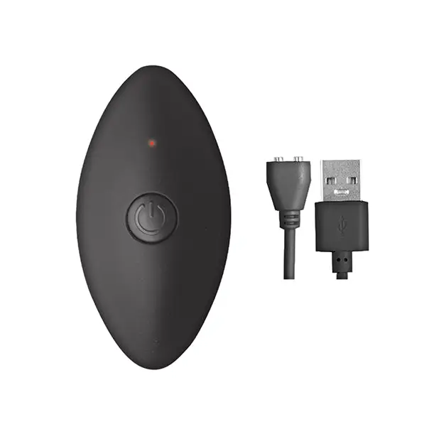 Ass-sation Remote Vibrating Metal Anal Bulb - Silver - Anal Products