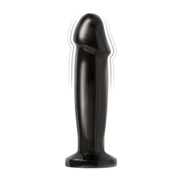 Ass-sation Remote Vibrating Metal Anal Ecstasy - Black - Anal Products