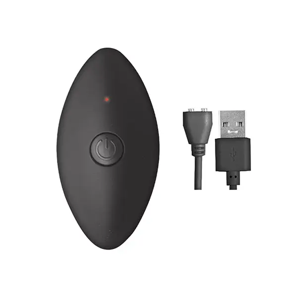 Ass-sation Remote Vibrating Metal Anal Ecstasy - Black - Anal Products