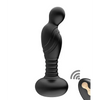 Ass-sation Remote Vibrating P Spot Plug - Black