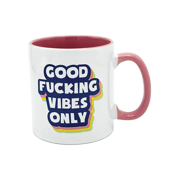 Attitude Mug Good Fucking Vibes Only - 22 oz - Novelties