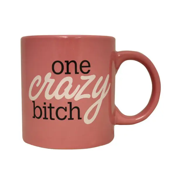 Attitude Mug One Crazy Bitch - Novelties