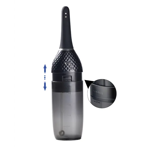 Auto Bulb Auto Spray Enema - Black