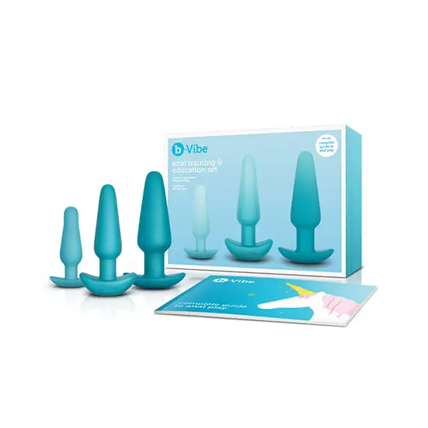 b-Vibe Anal Education Set - Teal - Anal Products