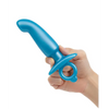 b-Vibe Butties Hither Tapered Prostate Plug - Blue - Anal Products
