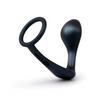 b-Vibe Butties Ringer Cock Ring & Prostate Plug - Black - Anal Products