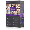 b-Vibe Petite Rimming Plug - Purple - Anal Products