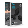 b-Vibe Remote Control Vibrating Jewel Plug (M/L) - Black - Anal Products