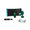 b-Vibe Remote Control Vibrating Jewel Plug (M/L) - Emerald Green - Anal Products