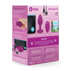 b-Vibe Remote Control Vibrating Jewel Plug (S/M) - Fuchsia - Anal Products