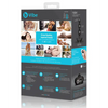 b-Vibe Remote Triplet Anal Beads - Black - Anal Products