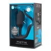 b-Vibe Snug & Tug Weighted Silicone & Penis Ring - 128 g Black - Anal Products