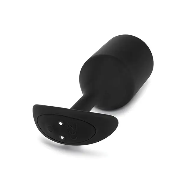 b-Vibe Vibrating Snug Plug - XXLarge Black - Anal Products