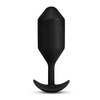 b-Vibe Vibrating Snug Plug - XXLarge Black - Anal Products