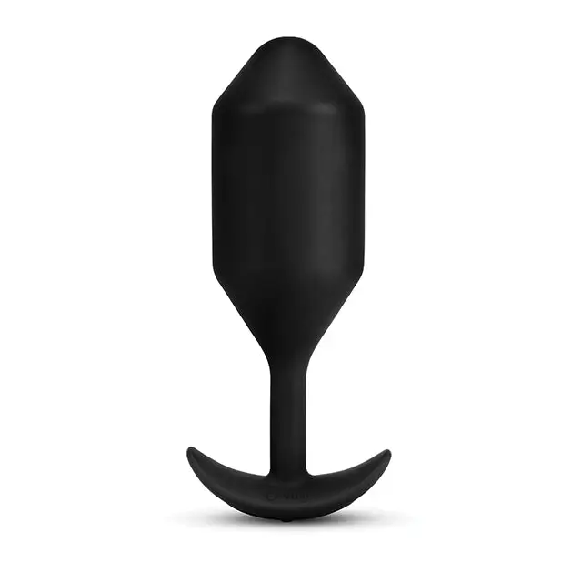 b-Vibe Vibrating Snug Plug - XXLarge Black - Anal Products