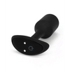 b-Vibe Vibrating Weighted Snug Plug M - 112 g Black - Anal Products