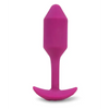 b-Vibe Vibrating Weighted Snug Plug M - 112 g Rose - Anal Products