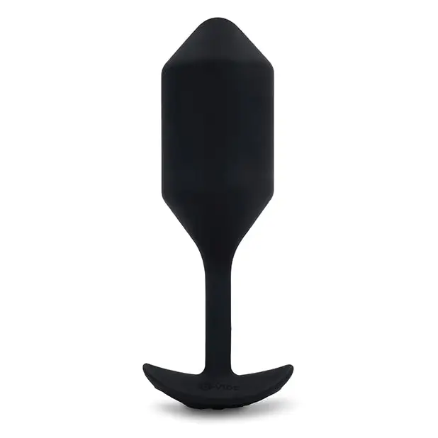 b-Vibe Vibrating Weighted Snug Plug XL - 247 g Black - Anal Products