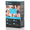 b-Vibe Weighted Snug Plug 1 - 55 g Black - Anal Products