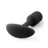 b-Vibe Weighted Snug Plug 1 - 55 g Black - Anal Products