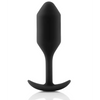 b-Vibe Weighted Snug Plug 2 - 114 g Black - Anal Products