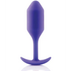 b-Vibe Weighted Snug Plug 2 - 114 g Purple - Anal Products