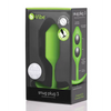b-Vibe Weighted Snug Plug 3 - 180 g Lime - Anal Products