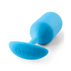 b-Vibe Weighted Snug Plug 3 - 180 g Teal - Anal Products