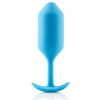 b-Vibe Weighted Snug Plug 3 - 180 g Teal - Anal Products