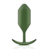 b-Vibe Weighted Snug Plug 4 - 256 g Army - Anal Products
