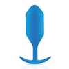 b-Vibe Weighted Snug Plug 5 - 350 g Blue - Anal Products