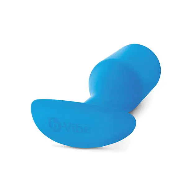 b-Vibe Weighted Snug Plug 5 - 350 g Blue - Anal Products